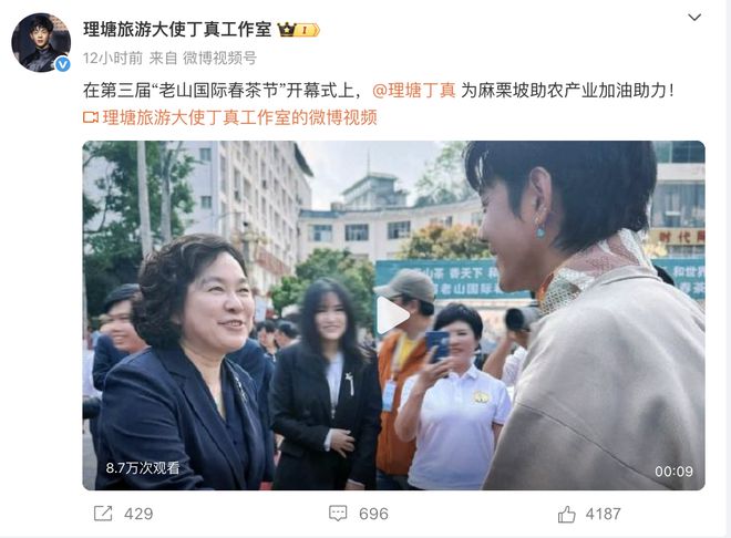 华春莹：你好呀，丁真