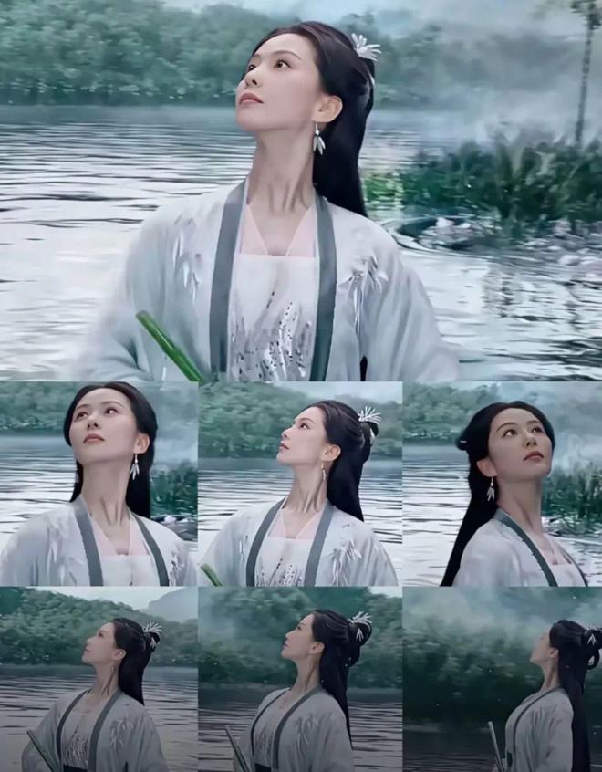 刘诗诗梗脖子被嘲，“古人感”体态什么样？