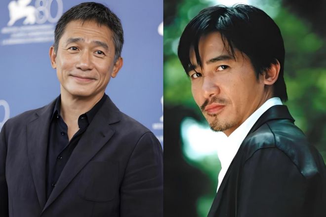 影帝也没扛住？梁朝伟户外被偶遇，网友辣评：皱纹满脸、大肚腩