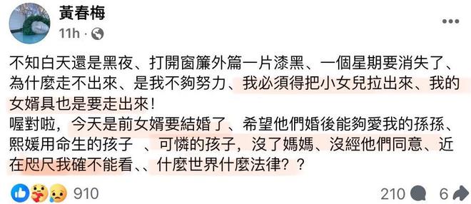 汪小菲大婚之日，S妈说前女婿要结婚了，可怜的孩子没了妈妈