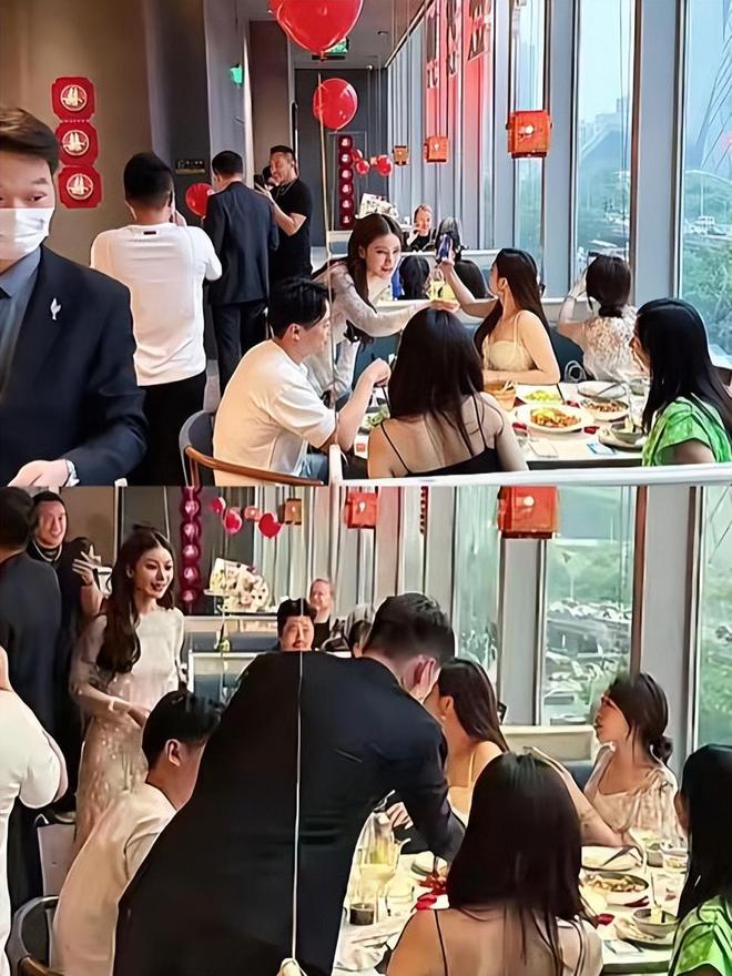 汪小菲婚礼现场好热闹，夫妻穿龙凤褂金器亮眼，张兰穿白旗袍灿笑