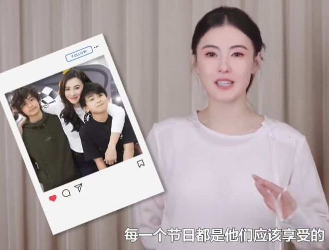 45岁张柏芝撞脸向太，分享和儿子相处日常，网友感慨她很会教孩子