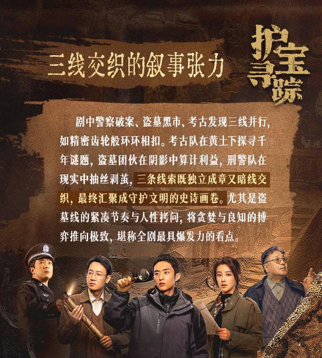 护宝寻踪把谁看爽了？盗墓贼内斗升级，辛柏青反派心机拿捏到位