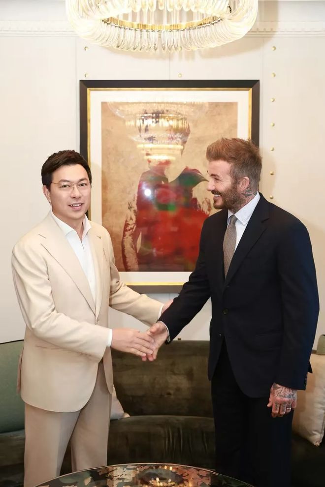 我在澳门的伦敦人名汇追星贝克汉姆