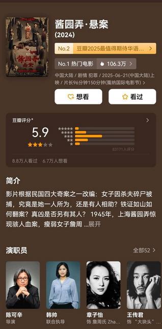 官媒猛夸酱园弄：章子怡颠覆悍女形象，赵丽颖有书卷气，杨幂灵动
