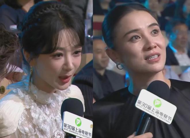 32岁杨紫和53岁吴越同框，一个流量脸一个演员脸，细节显出差别