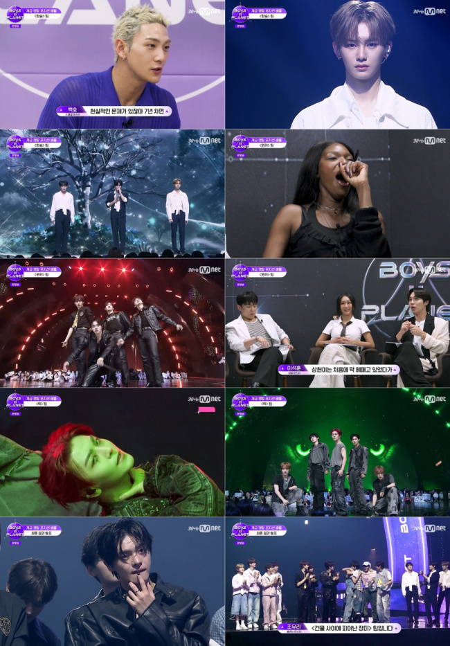 Mnet《BOYS II PLANET》激烈的位置对决舞台继续上演 等级变动频出震撼全场