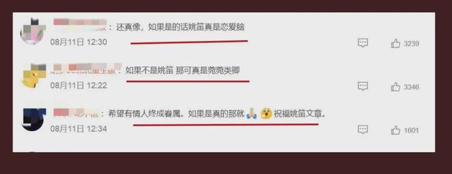文章和姚笛的瓜，很有意思