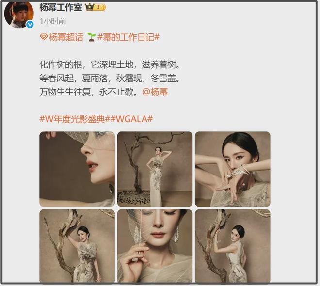 W盛典女明星杀疯了！热巴杨幂比拼顶奢高定，刘诗诗资源不如唐嫣