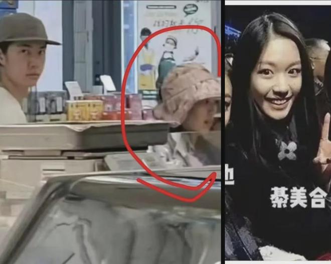 王一博海外行踪成谜，逛唐人街超市被偶遇，身边女生神似綦美合