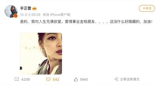辛芷蕾——“39岁正是闯的年纪”