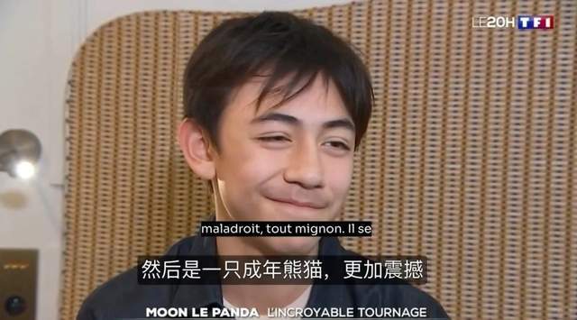 还记得诺一吗？14岁的他上法国新闻联播，也是给老爸刘烨争光了