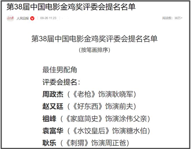金鸡奖提名爆冷！85花无人入围输给新人，杨幂、赵丽颖转型艰难