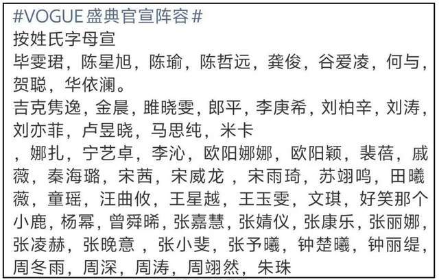 VOGUE热捧刘亦菲被反噬，20周年众多大咖不出席，场面太尴尬！