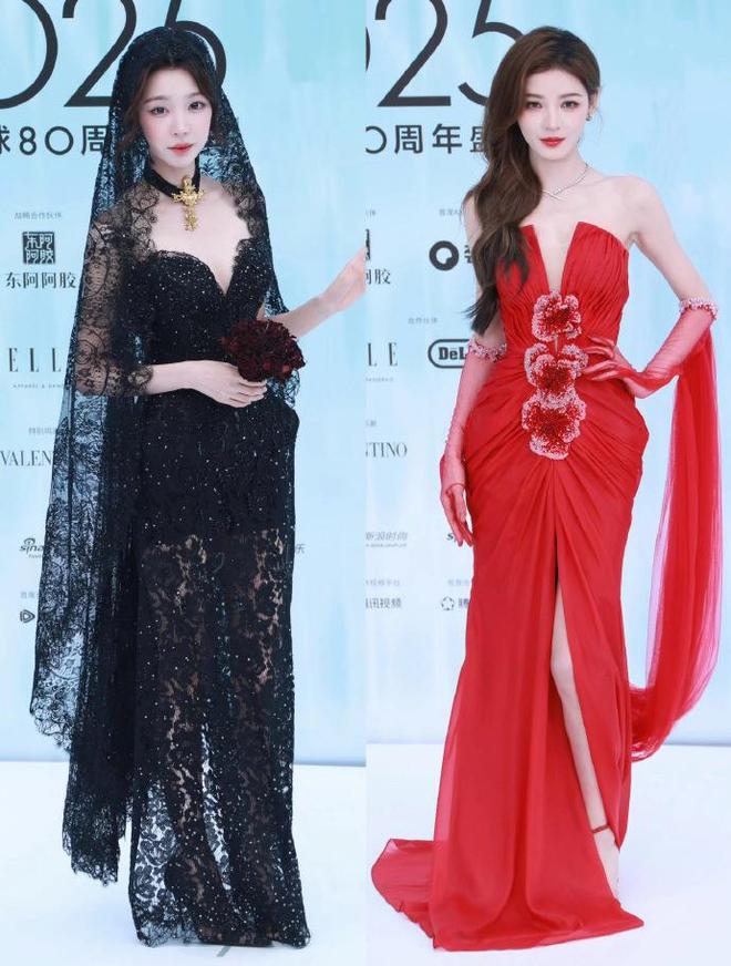 红毯看点多！代露娃摔3次，沈佳润走过头，张予曦被吹成“海胆”