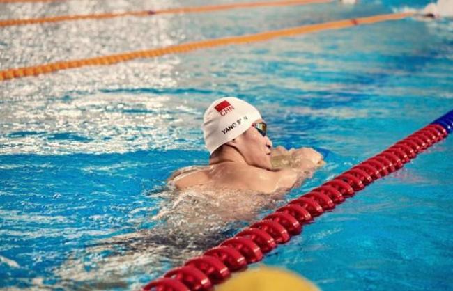 张豆豆为孙杨全运会加油 初心与热爱同行