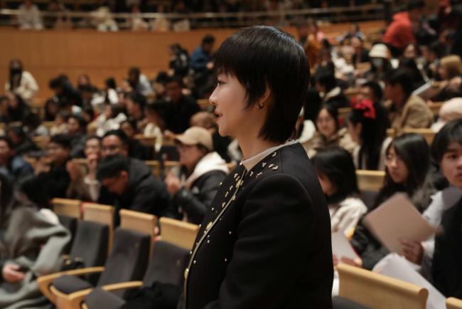 作曲家亢竹青走进中国音乐学院 生动讲述“音乐厅里的大思政课”