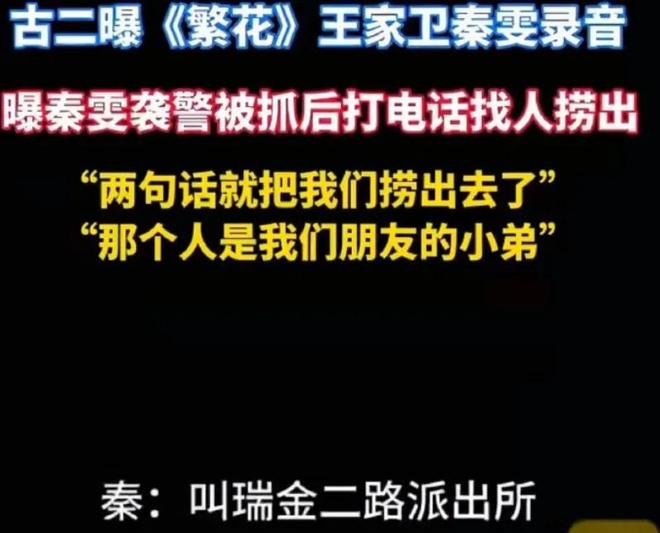 秦雯袭警冲上热搜！向王家卫炫耀后台硬能捞人，网友要求严查特权