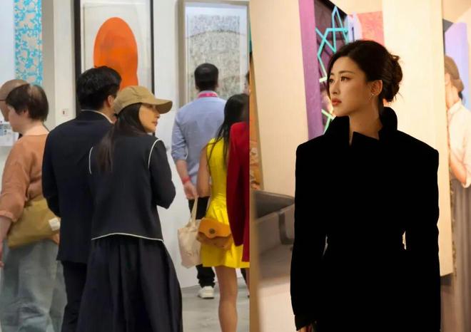 44岁郭晶晶同框朱珠，这气场绝了！难怪孩子养得这么贵气