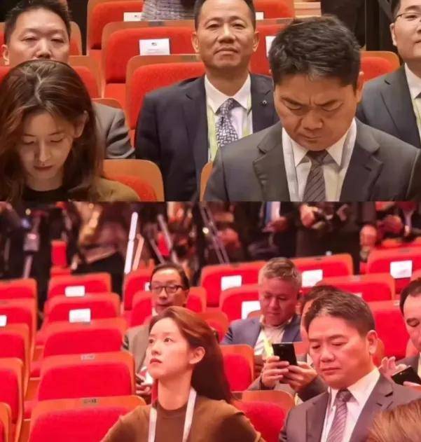 自嘲在老婆面前没自信后，刘强东章泽天再同框！这次满眼自豪……