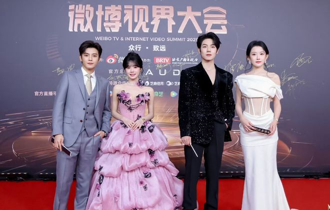 视界大会短剧演员好尴尬！走红毯扎堆不给镜头，后台跟明星分开坐